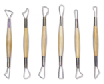 Potters Ribbon Cutting Tools 6" (Set 2)