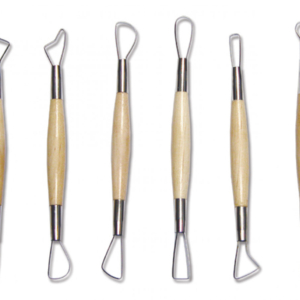 Potters Ribbon Cutting Tools 6" (Set 2)