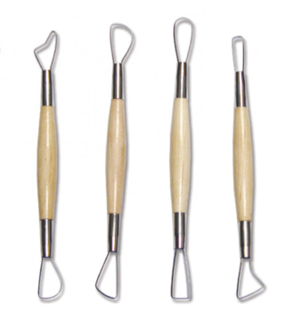 Potters Ribbon Cutting Tools 6" (Set 2)