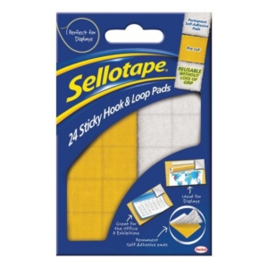 Sellotape Hook & Loop Pads