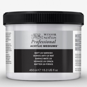 Winsor & Newton Artists' Acrylic Matt UV Varnish 450ml