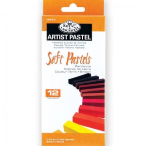 Royal and Langnickel 12 Earthtone Soft Pastels