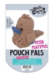 The Knitty Critters Amigurumi Crochet Kit - Pouch Pals