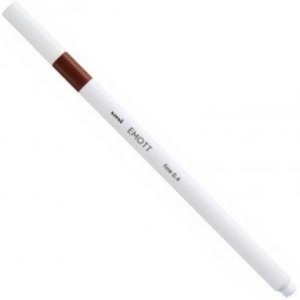 UNI EMOTT FINE LINER - BROWN