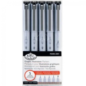 Royal & Langnickel Graphic Illustration Markers