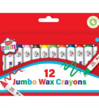Jumbo Crayons 12 Pack