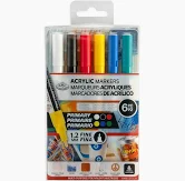 Royal & Langnickel Acrylic Marker Sets