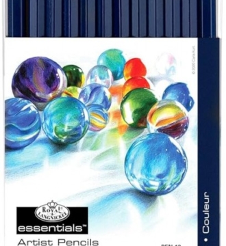 Royal and Langnickel 12 Coloured Pencil Set