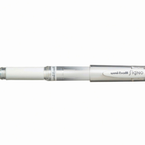 Uniball Signo Broad White Metallic Rollerball