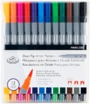 Royal & Langnickel Dual-Tip Artist Markers Brush