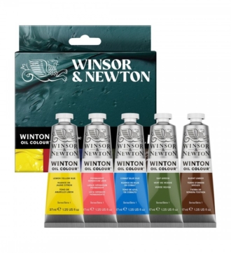 Winsor and Newton Winton Oil Colour Botanic Set 5pc