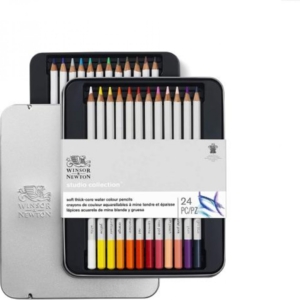 Winsor and Newton Watercolour Pencil 24pc Set
