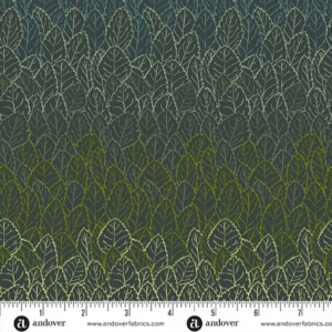 Andover Fabric - Nordic Summer - Groundcover Deep Water