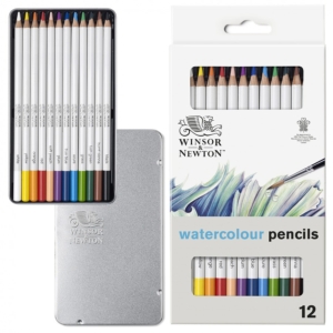 Winsor and Newton Watercolour Pencils 12pc Set