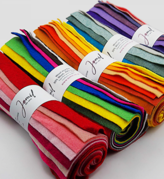 Jomil Felt Bundle Roll 22cm x 10 pcs