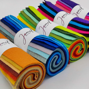 Jomil Felt Mini Roll Bundle 15cm / 6" x 10pcs