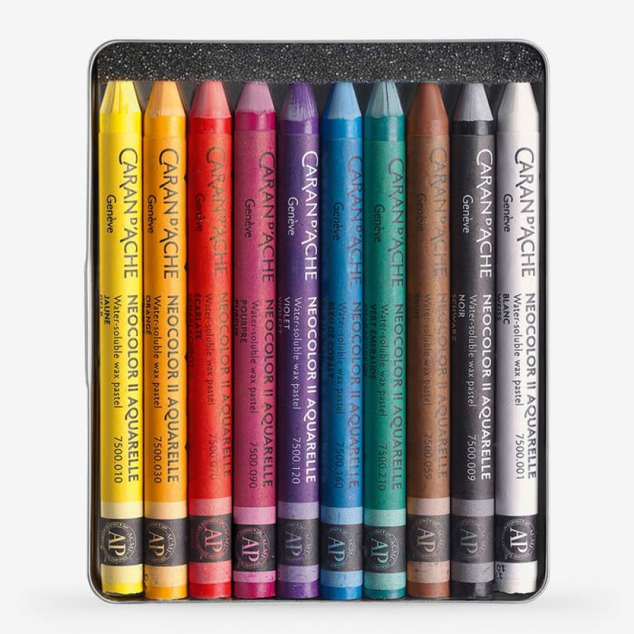 Caran D'ache 10 Neocolor II Aquarelle