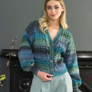 James C. Brett Cardigan Knitting Pattern JB923