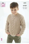 King Cole Pattern 6532