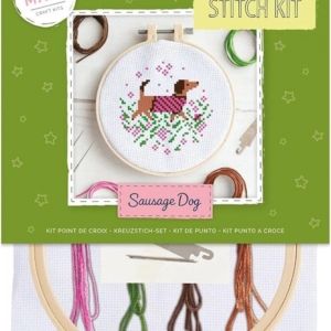 Cross Stitch Kit - Sausage Dog