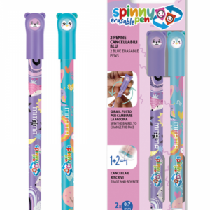 Mitama Spinny Erasable Pens - 2 pack