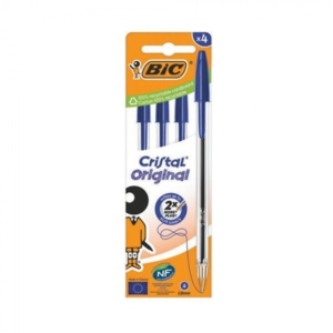 Bic Ballpen Pack of 4 Medium