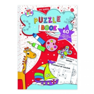 Kids Create My Super Puzzle Book