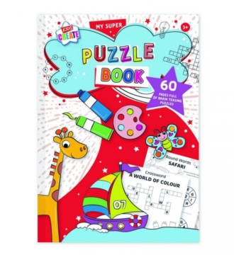 Kids Create My Super Puzzle Book
