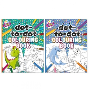 Dot to Dot Colouring Book