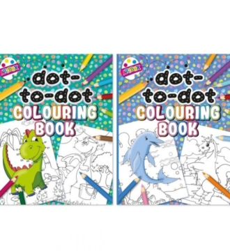 Dot to Dot Colouring Book