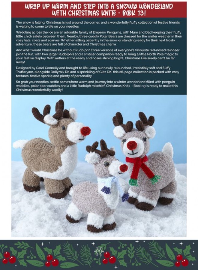 King Cole Christmas Knits Book 13 - Image 3