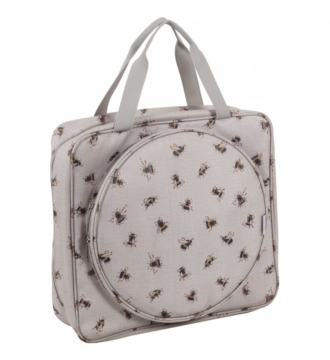 Bee Embroidery and Cross Stitch Project Bag for Needlework