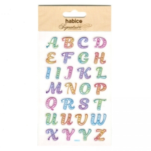 Crystal Stickers Alphabet