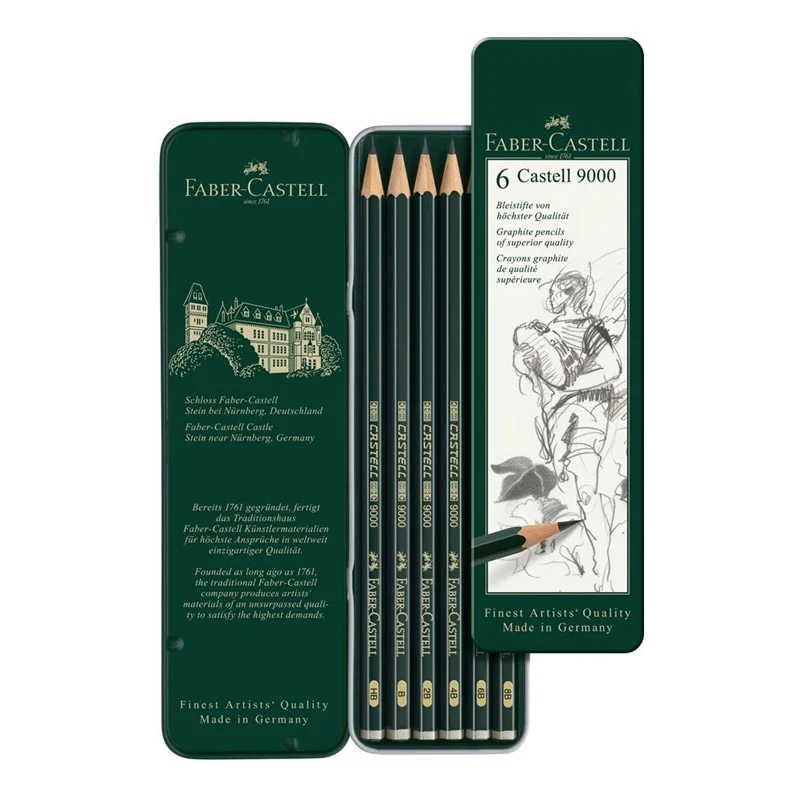 Faber Castell 6 Castell 9000