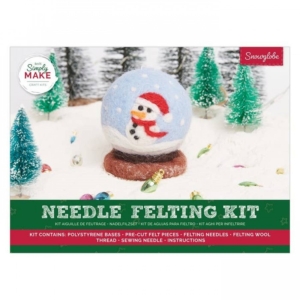 Needle Felting Kit - Snowglobe