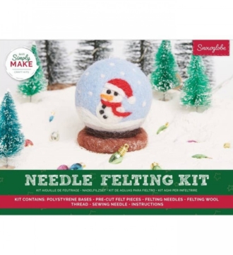 Needle Felting Kit - Snowglobe