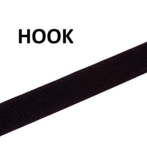 Velcro Black Hook Sew On 50mm