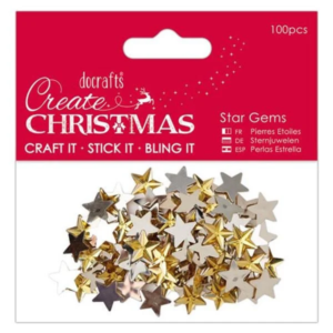 Star Gems (100pc) Gold