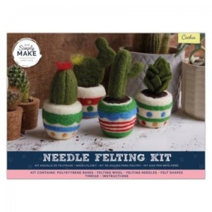 Needle Felting Kit - Cactus