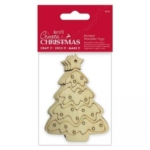 Wooden Christmas Tags - Trees