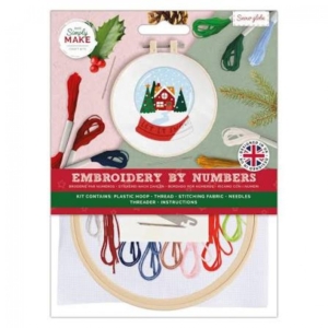 Embroidery by Numbers  - Snow Globe