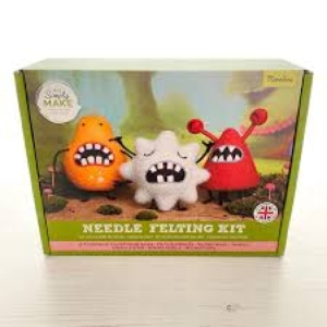 Needle Felting Kit - Monsters