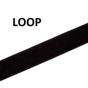 Velcro Black 50mm Stick On SOLD BY THE METRE