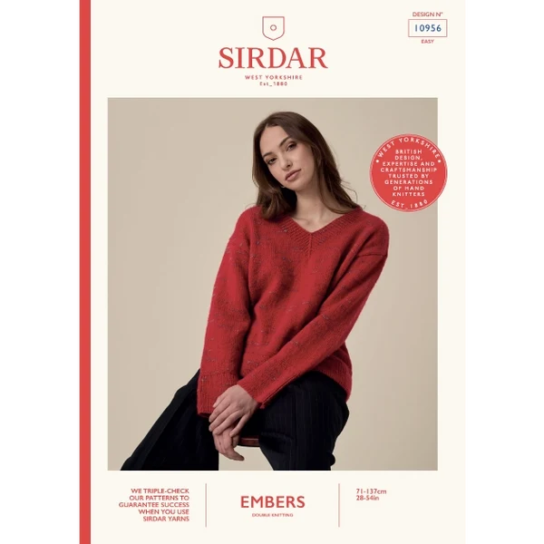 Sirdar Knitting Pattern 10956