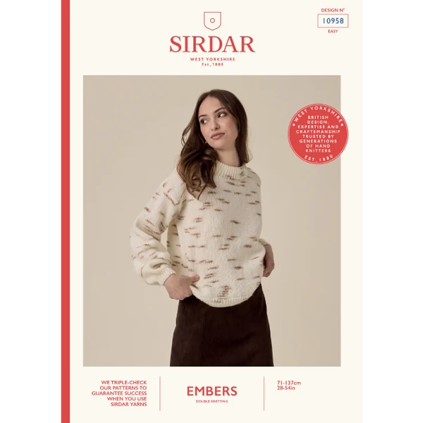 Sirdar Knitting Pattern 10958
