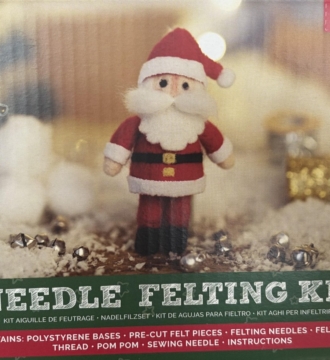 Needle Felting Kit - Santa Claus
