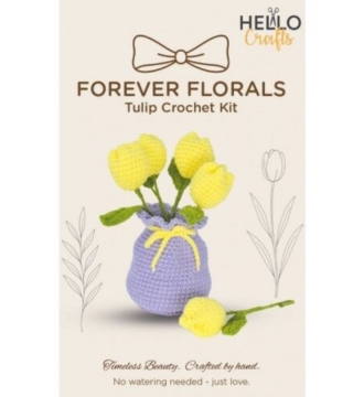 Hello Crafts Forever Floral Tulip/Rose Kit