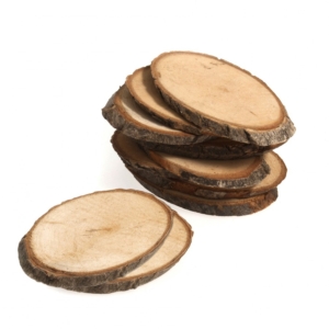 Wood Slices  Pk 9