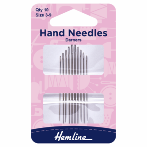 Hemline Hand Sewing Needles Darner Size 3-9