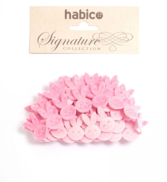 Habico Pink Rabbit Trim 1mtr